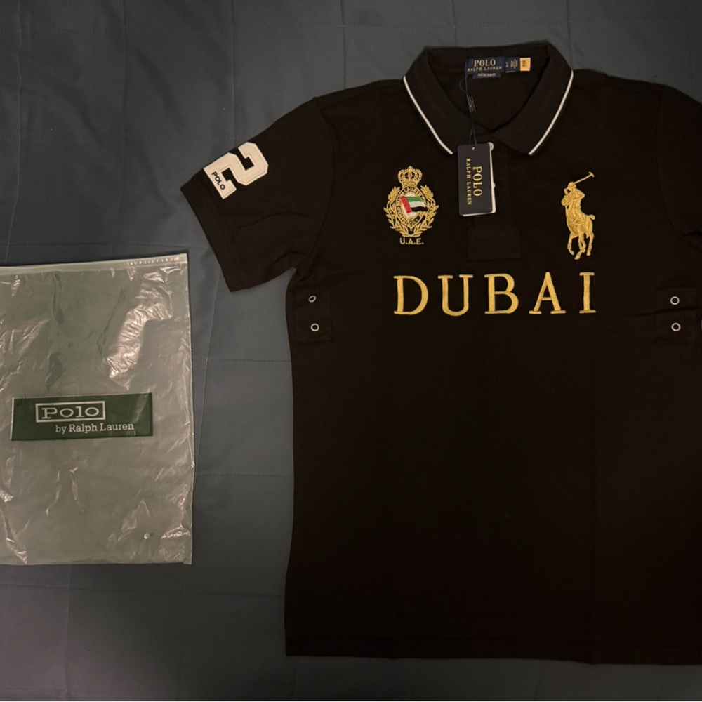 Polo by Ralph Lauren Black Dubai Polo Shirt